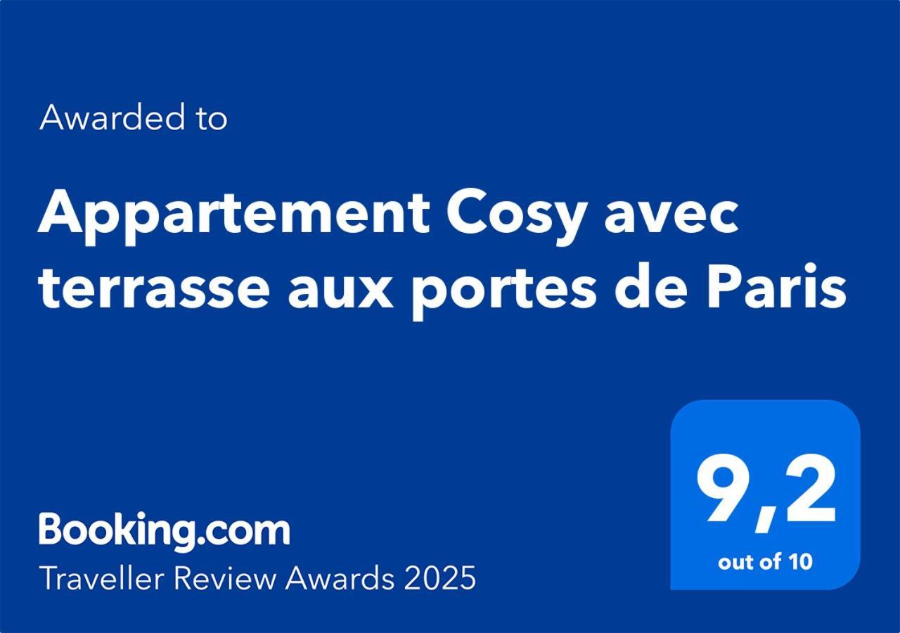 Appartement Cosy Avec Terrasse Aux Portes De Paris Villejuif Bagian luar foto